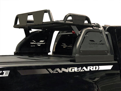 Vanguard Black Powdercoat Roll Bars & Truck Bed Accessories Bed Bars Roll Bar for 2005-2025 toyota tacoma nan
