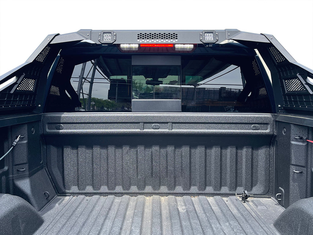 Vanguard Black Powdercoat Roll Bars & Truck Bed Accessories Bed Bars Roll Bar for 2015-2025 gmc canyon