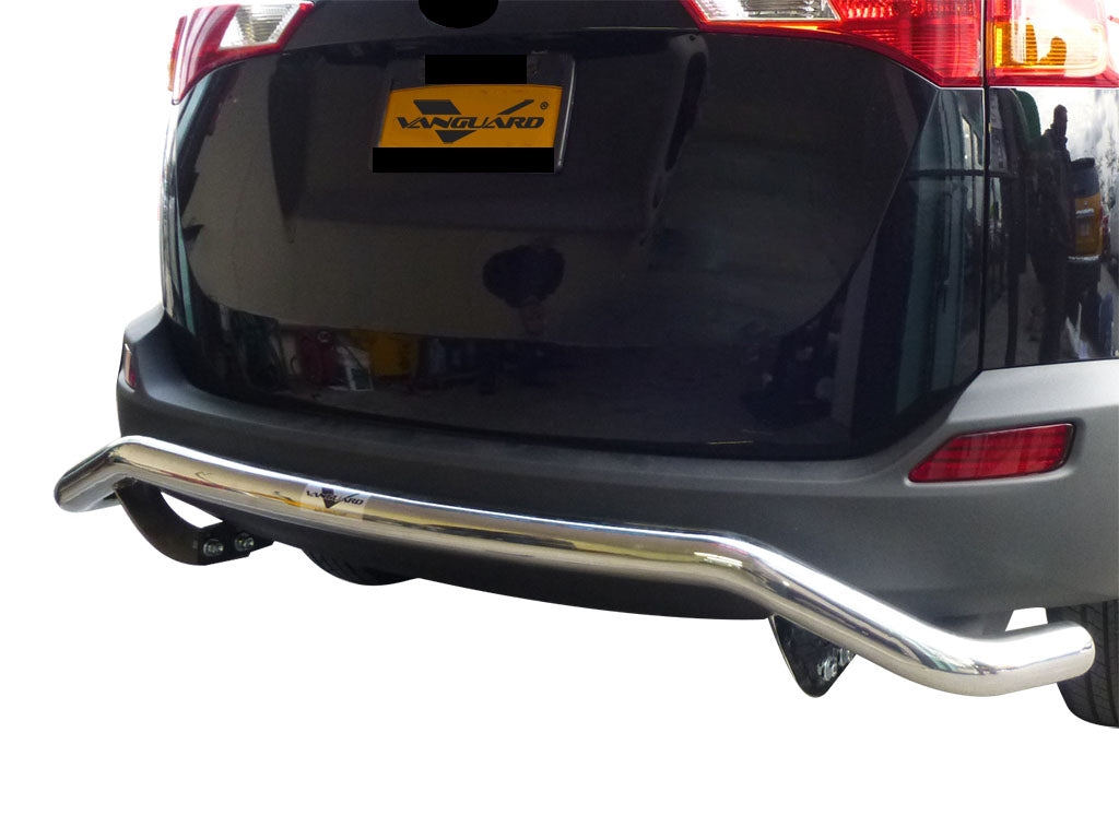 Vanguard Stainless Steel Rear Guards Rear Bumper Guards Bumper Guard for 2006-2018 toyota rav4 nan