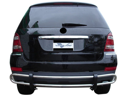 Vanguard Stainless Steel Rear Guards Rear Bumper Guards Bumper Guard for 2006-2011 mercedes-benz ml350 nan