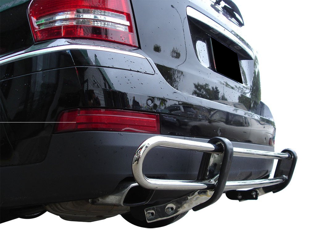 Vanguard Stainless Steel Rear Guards Rear Bumper Guards Bumper Guard for 2005-2007 mercedes-benz ml500 nan