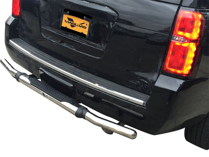 Vanguard Stainless Steel Rear Guards Rear Bumper Guards Bumper Guard for 2003-2017 ford expedition nan