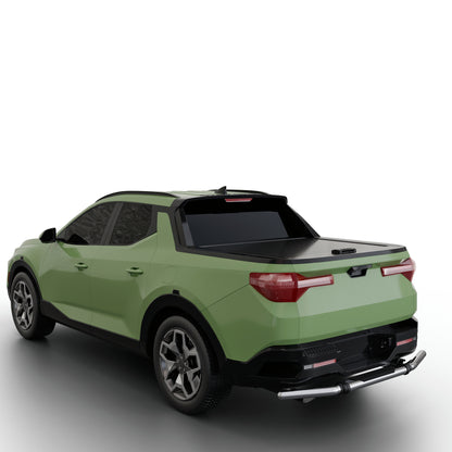 Vanguard Stainless Steel Rear Guards Rear Bumper Guards Bumper Guard for 2022-2024 hyundai santa cruz