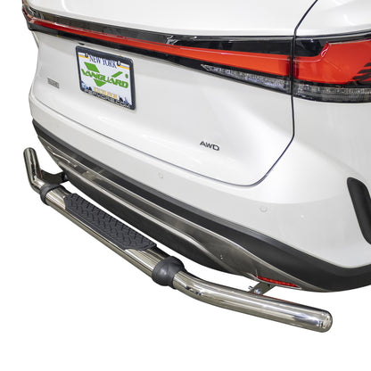 Vanguard Stainless Steel Rear Guards Rear Bumper Guards Bumper Guard for 2023-2025 lexus rx350h