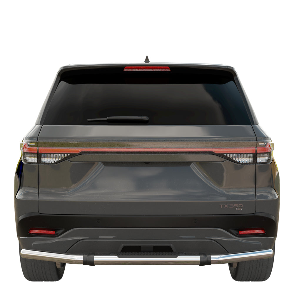 Vanguard Stainless Steel Rear Guards Rear Bumper Guards Bumper Guard for 2024-2025 toyota grand highlander