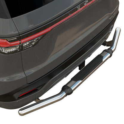 Vanguard Stainless Steel Rear Guards Rear Bumper Guards Bumper Guard for 2024-2025 toyota grand highlander