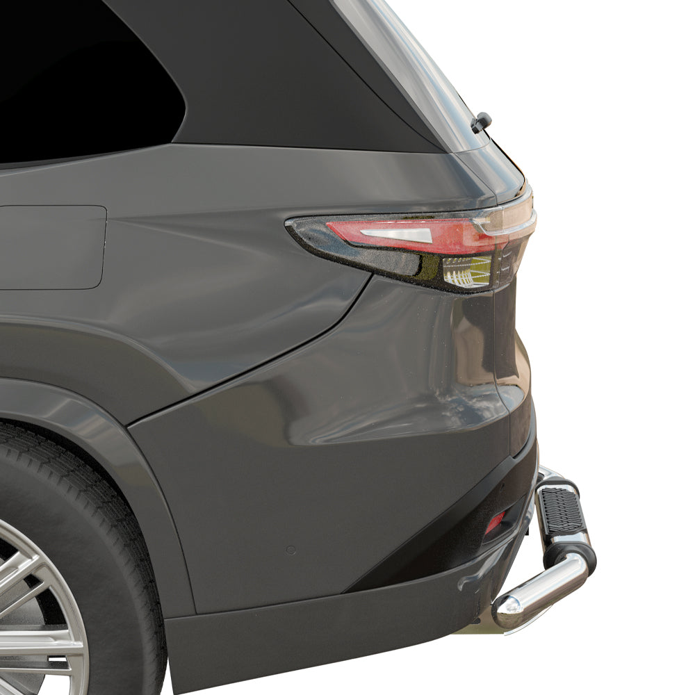 Vanguard Stainless Steel Rear Guards Rear Bumper Guards Bumper Guard for 2024-2025 toyota grand highlander
