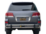 Vanguard Stainless Steel Rear Guards Rear Bumper Guards Bumper Guard for 2013-2021 lexus lx570 nan