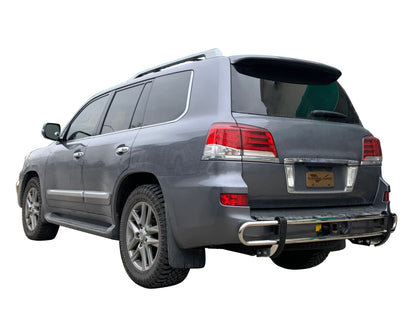 Vanguard Stainless Steel Rear Guards Rear Bumper Guards Bumper Guard for 2008-2011 lexus lx570 nan