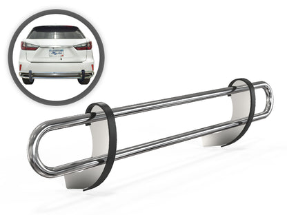 Vanguard Stainless Steel Rear Guards Rear Bumper Guards Bumper Guard for 2016-2022 lexus rx350 nan