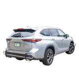 Vanguard Stainless Steel Rear Guards Rear Bumper Guards Bumper Guard for 2020-2024 toyota highlander