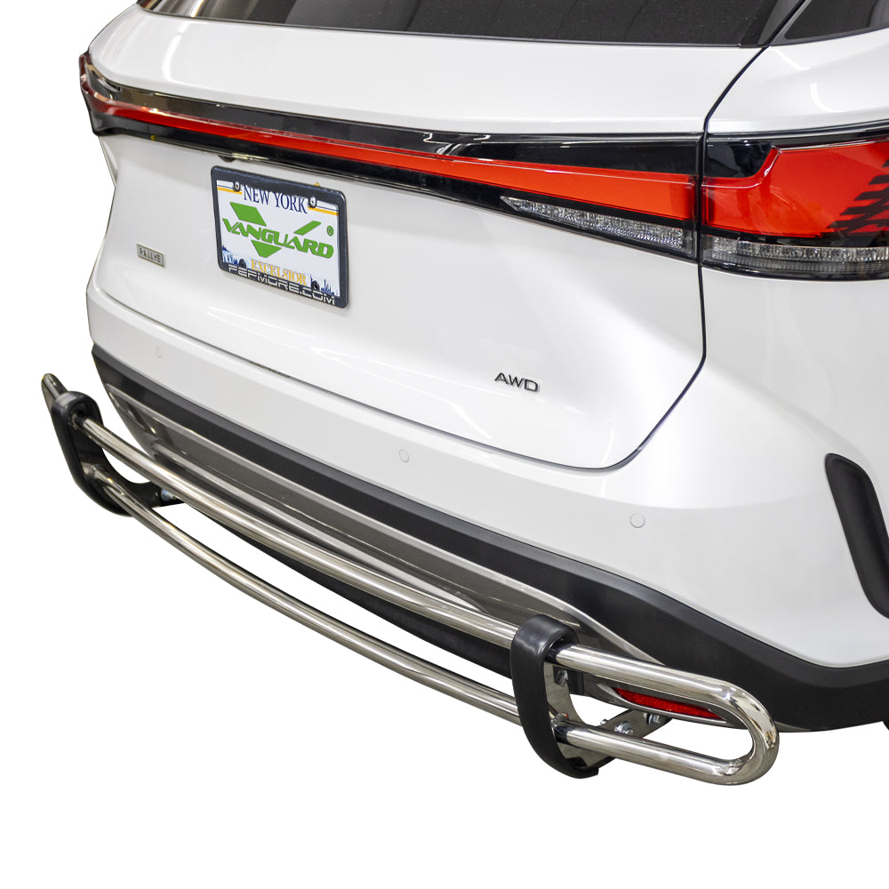 Vanguard Stainless Steel Rear Guards Rear Bumper Guards Bumper Guard for 2023-2024 lexus rx350