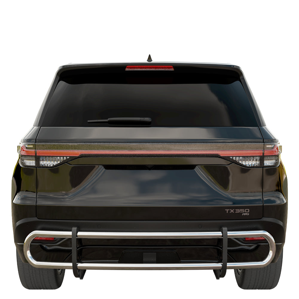 Vanguard Stainless Steel Rear Guards Rear Bumper Guards Bumper Guard for 2024-2025 lexus tx350