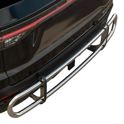 Vanguard Stainless Steel Rear Guards Rear Bumper Guards Bumper Guard for 2024-2025 toyota grand highlander