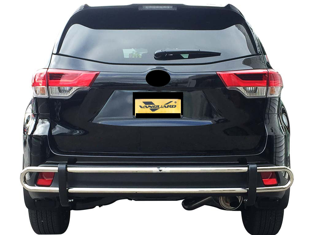 Vanguard Stainless Steel Rear Guards Rear Bumper Guards Bumper Guard for 2010-2015 lexus rx450h nan