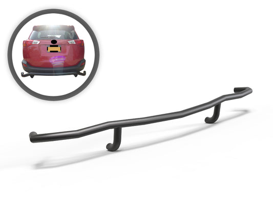 Vanguard Black Powdercoat Rear Guards Rear Bumper Guards Bumper Guard for 2006-2018 toyota rav4 nan