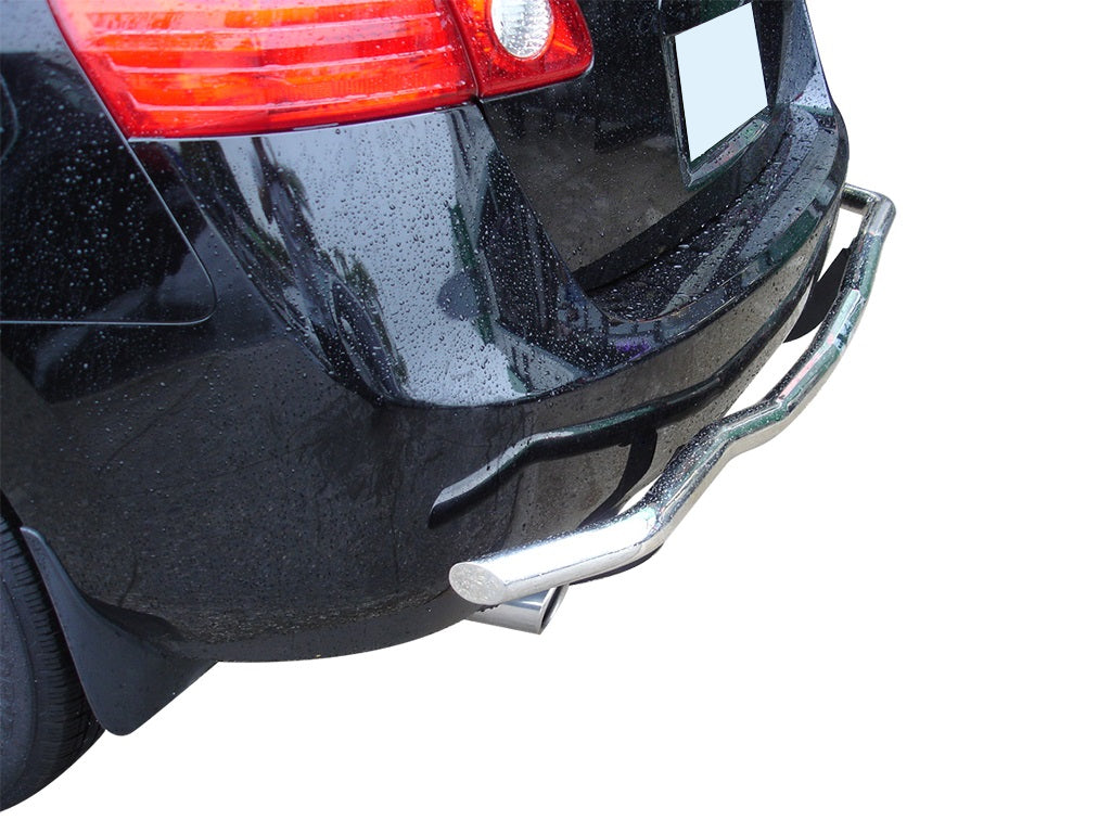 Vanguard Stainless Steel Rear Guards Rear Bumper Guards Bumper Guard for 2008-2013 nissan rogue nan