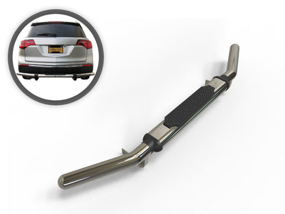 Vanguard Stainless Steel Rear Guards Rear Bumper Guards Bumper Guard for 2007-2013 acura mdx nan