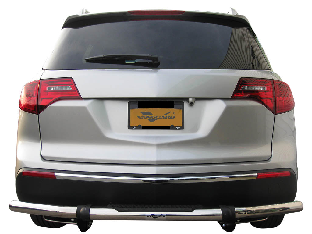 Vanguard Stainless Steel Rear Guards Rear Bumper Guards Bumper Guard for 2007-2013 acura mdx nan