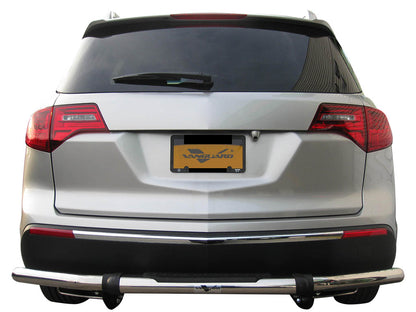 Vanguard Stainless Steel Rear Guards Rear Bumper Guards Bumper Guard for 2007-2013 acura mdx nan