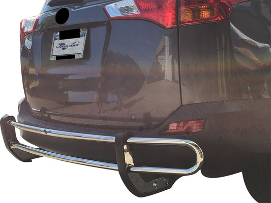 Vanguard Stainless Steel Rear Guards Rear Bumper Guards Bumper Guard for 2006-2018 toyota rav4 nan