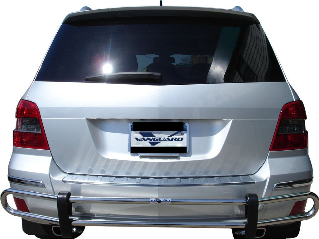 Vanguard Stainless Steel Rear Guards Rear Bumper Guards Bumper Guard for 2010-2013 mercedes-benz glk350 nan