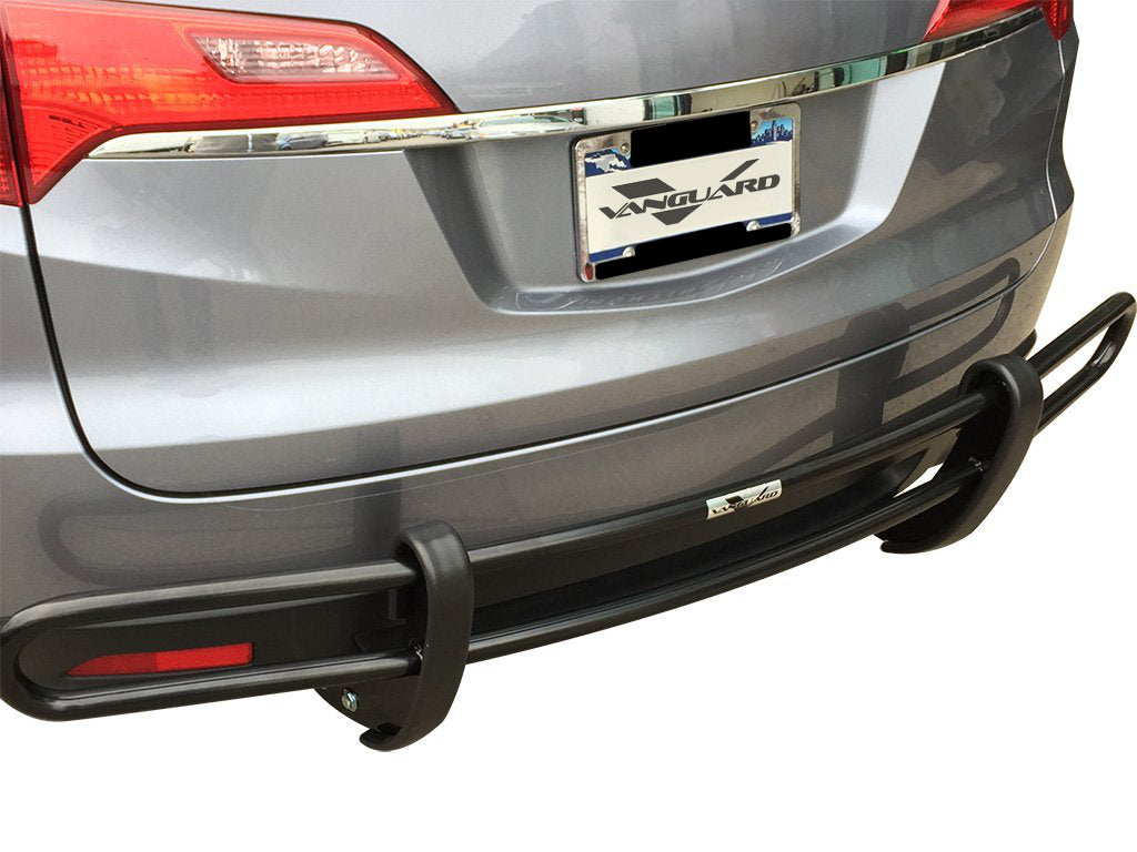 Vanguard Black Powdercoat Rear Guards Rear Bumper Guards Bumper Guard for 2016-2022 honda pilot nan