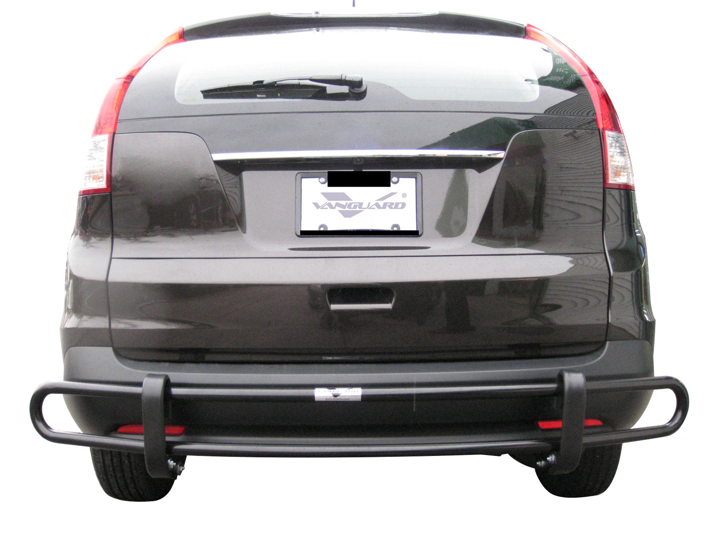 Vanguard Black Powdercoat Rear Guards Rear Bumper Guards Bumper Guard for 2007-2011 honda cr-v nan