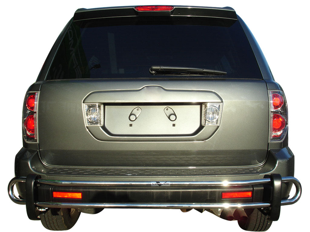 Vanguard Stainless Steel Rear Guards Rear Bumper Guards Bumper Guard for 2001-2006 acura mdx nan