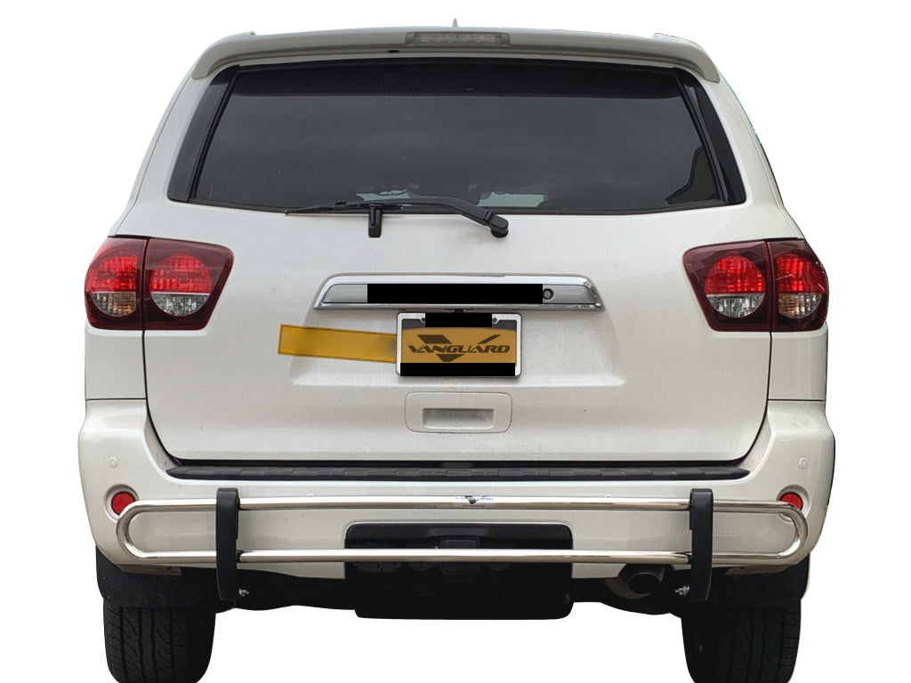 Vanguard Stainless Steel Rear Guards Rear Bumper Guards Bumper Guard for 2004-2020 toyota sienna nan