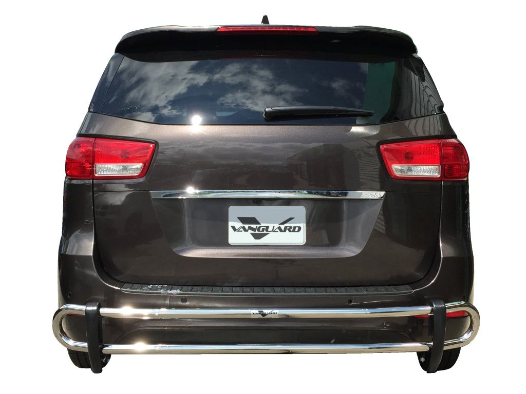 Vanguard Stainless Steel Rear Guards Rear Bumper Guards Bumper Guard for 2015-2021 kia sedona nan