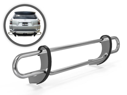 Vanguard Stainless Steel Rear Guards Rear Bumper Guards Bumper Guard for 2010-2023 lexus gx460 nan