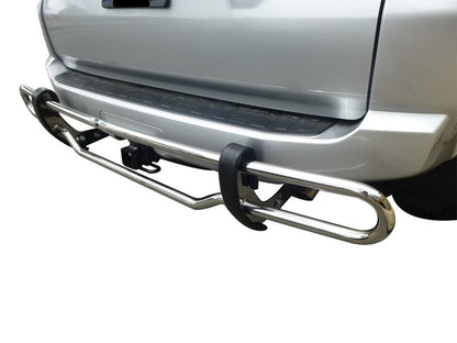 Vanguard Stainless Steel Rear Guards Rear Bumper Guards Bumper Guard for 2003-2009 lexus gx470 nan