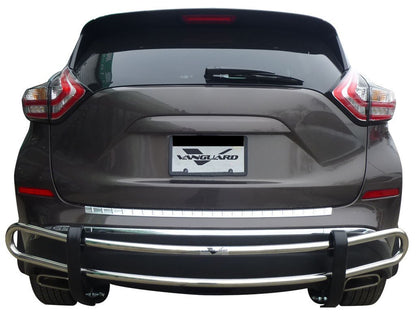 Vanguard Stainless Steel Rear Guards Rear Bumper Guards Bumper Guard for 2009-2024 nissan murano nan