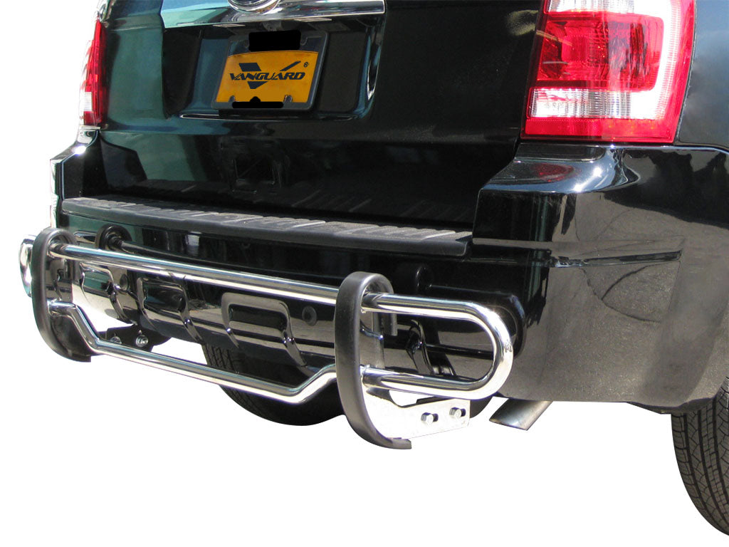 Vanguard Stainless Steel Rear Guards Rear Bumper Guards Bumper Guard for 2008-2011 mazda tribute nan