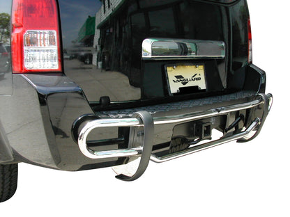 Vanguard Stainless Steel Rear Guards Rear Bumper Guards Bumper Guard for 2005-2007 nissan pathfinder nan