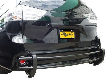 Vanguard Black Powdercoat Rear Guards Rear Bumper Guards Bumper Guard for 2021-2025 toyota sienna