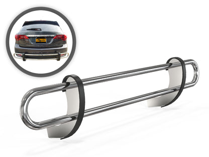 Vanguard Stainless Steel Rear Guards Rear Bumper Guards Bumper Guard for 2014-2020 acura mdx nan
