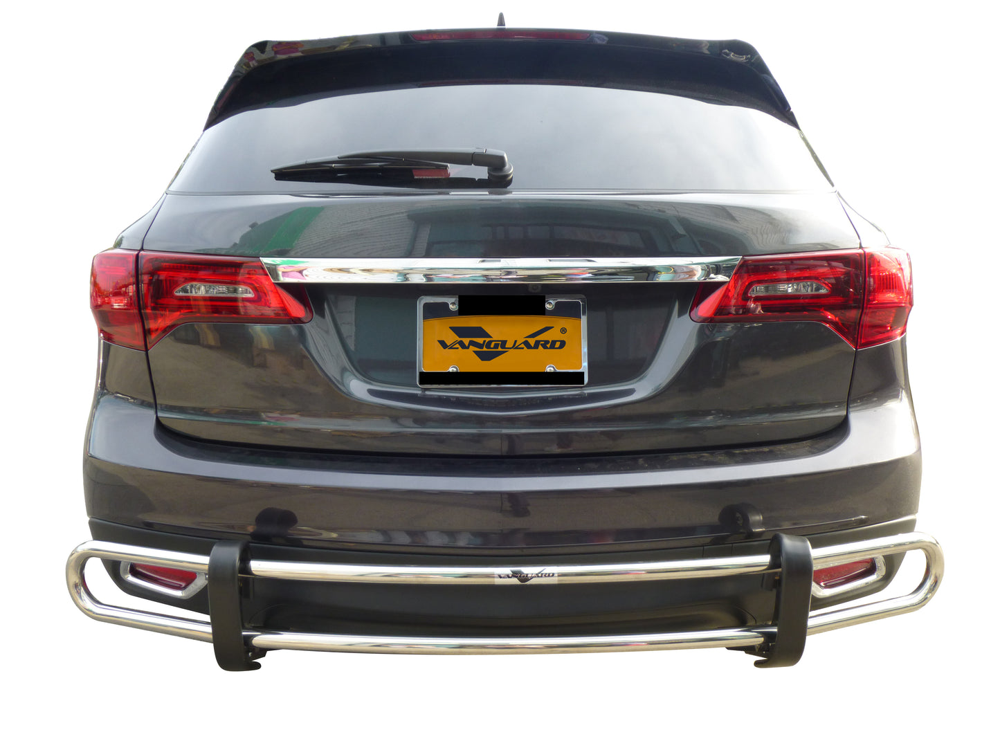 Vanguard Stainless Steel Rear Guards Rear Bumper Guards Bumper Guard for 2013-2018 acura rdx nan