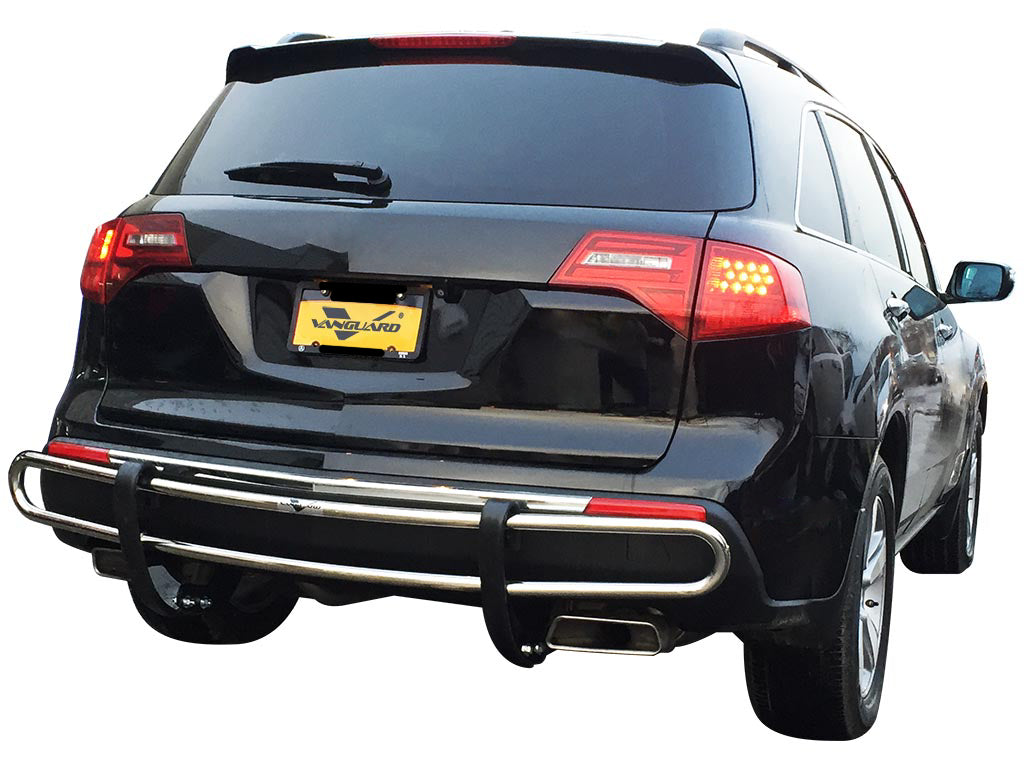 Vanguard Stainless Steel Rear Guards Rear Bumper Guards Bumper Guard for 2014-2020 acura mdx nan