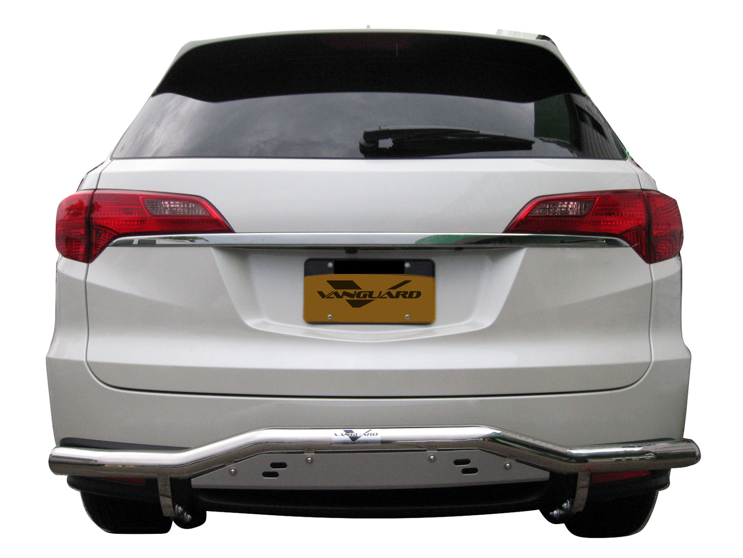Vanguard Stainless Steel Rear Guards Rear Bumper Guards Bumper Guard for 2013-2018 acura rdx nan