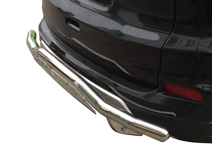 Vanguard Stainless Steel Rear Guards Rear Bumper Guards Bumper Guard for 2016-2022 honda pilot nan
