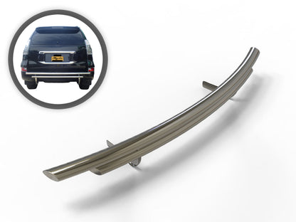 Vanguard Stainless Steel Rear Guards Rear Bumper Guards Bumper Guard for 2003-2009 lexus gx470 nan