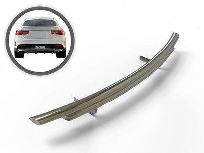 Vanguard Stainless Steel Rear Guards Rear Bumper Guards Bumper Guard for 2012-2015 mercedes-benz ml350 nan