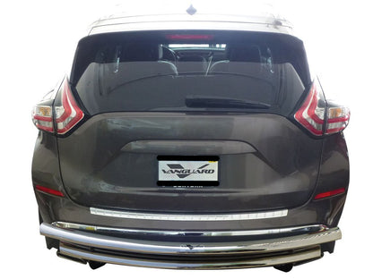 Vanguard Stainless Steel Rear Guards Rear Bumper Guards Bumper Guard for 2015-2024 nissan murano nan