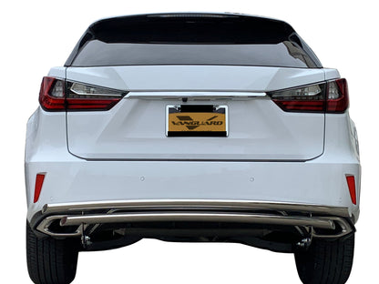 Vanguard Stainless Steel Rear Guards Rear Bumper Guards Bumper Guard for 2016-2022 lexus rx350 nan