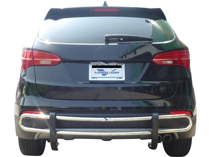 Vanguard Stainless Steel Rear Guards Rear Bumper Guards Bumper Guard for 2014-2015 kia sorento nan