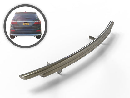Vanguard Stainless Steel Rear Guards Rear Bumper Guards Bumper Guard for 2014-2015 kia sorento nan