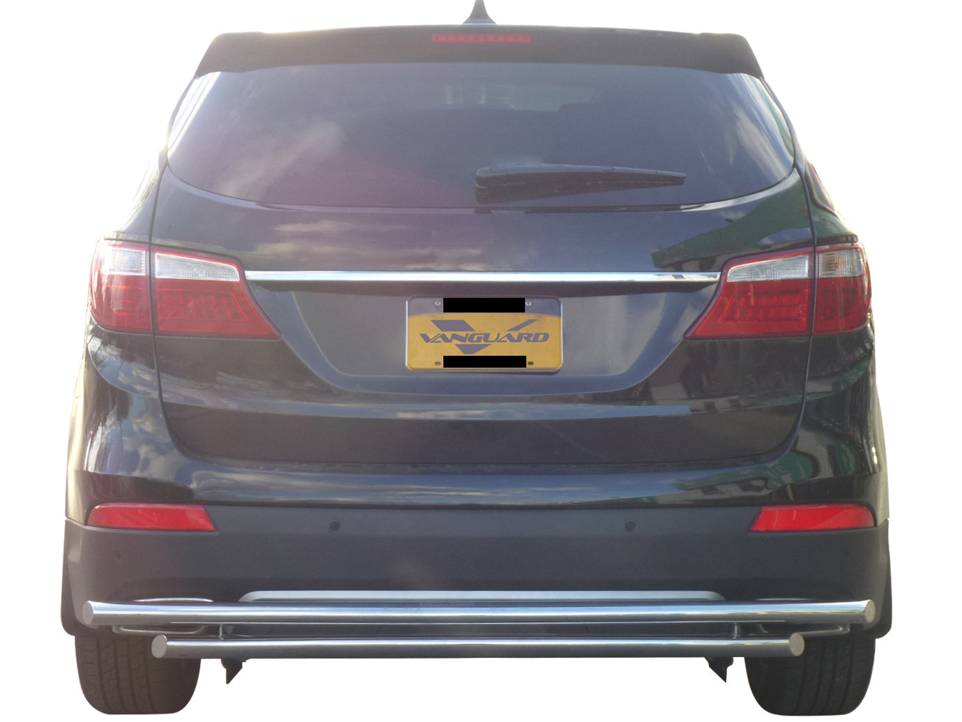 Vanguard Stainless Steel Rear Guards Rear Bumper Guards Bumper Guard for 2014-2015 kia sorento nan