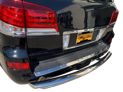 Vanguard Stainless Steel Rear Guards Rear Bumper Guards Bumper Guard for 2013-2021 lexus lx570 nan